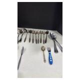 Yamazaki and other silverware with storage basket