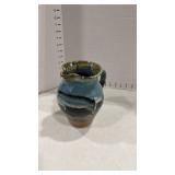Prairie Fire Beach ND Studio Pottery Pitcher 8 inches tall