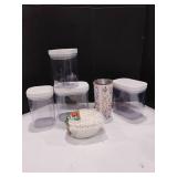 4pcs Canister Set, Coffee Filters and Insulated Cup