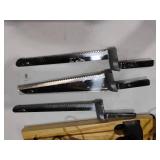 Cuisinart Electric Knife with 3 Different Blades with Wooden Holder