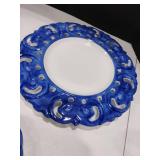 3 Hand Painted in Portugal Plates
