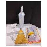 CPR Kit, Clorox Magic Wand, Hang Up Blow Dryer and Whisk Broom