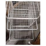 4 Drawer Wire Storage Bin.  33 x 18 x 21
