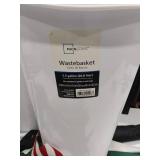 5.5 Gallon Trashcan, Hamper, Yard Flags and Umbrellas