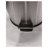 Stainless Steel Trashcan. 25 inches tall   Has a small dent