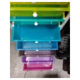 10 Drawer Storage Cart.  On Wheels.  38 x 13 x 15