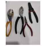 Tools.  Various Pliers and More