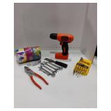 Black and Decker Cordless Drill, Stanley Wrench Set and More