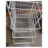 5 Drawer Wire Storage Bins. 42 x 18 x 21