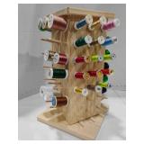 Various Thread on a Holder that spins. 15 x 9 x 9