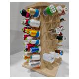 Various Thread on a Holder that spins. 15 x 9 x 9