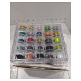 Sidewinder Portable Bobbin Winder with extra Bobbins and Holders