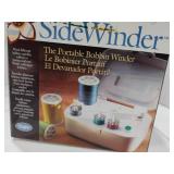 Sidewinder Portable Bobbin Winder with extra Bobbins and Holders