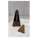 Maelzel Metronome from Paris 8 inches tall
