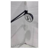 Adjustable Black Desk Lamp with Round Base