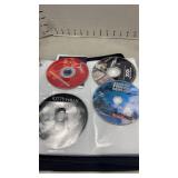 Cd/ DVD case with DVDs