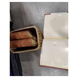 Photo Albums with Basket