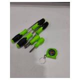 Lime Green Screwdriver Set
