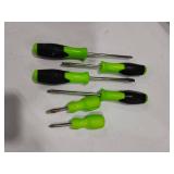Lime Green Screwdriver Set