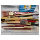 Paint Brushes and 12 Water Colors