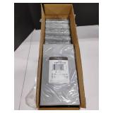11 pcs Shimmering Silver Napkins.  16-3ply