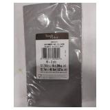 11 pcs Shimmering Silver Napkins.  16-3ply