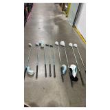Ping and Cobra and more ladies golf clubs with US Navy bag and more