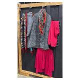 Halston Coat Med, Chicos Size 1 and 15S