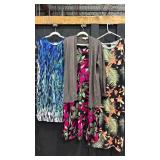 Tommy Bahama, Loft and Chicos Dresses and Cardigan. Size L