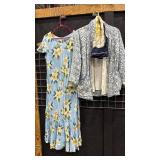 Two Palms Dress size M, Chicos Jacket Size 1 and more