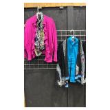 Lauren Chaps hot pink cardigan duo Size L and Chicos Cardigan with Top size I and 2