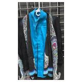Lauren Chaps hot pink cardigan duo Size L and Chicos Cardigan with Top size I and 2