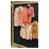 Chicos and Sonoma Tops with Scarves. Sizes 1 and 2