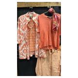 Chicos and Sonoma Tops with Scarves. Sizes 1 and 2