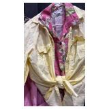 Chicos, Lauren and other Designers Collection of Tops with Scarves. Size L