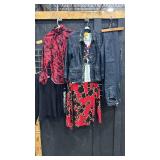 Ruby Rd Embellished Jean Jacket and Jeans size 12 and Chicos Tops size 1