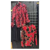 Ruby Rd Embellished Jean Jacket and Jeans size 12 and Chicos Tops size 1