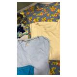 One long sleeve Top and Four Short Sleeve M L
