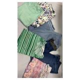 Chicos Jeans 10R and Chicos Tops M L