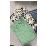 Chicos Jeans 10R and Chicos Tops M L