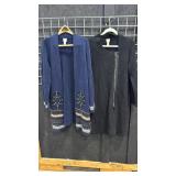 Two Chico Long Sweaters Size L