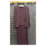 Chicos Dress Hoodie with Pants size L and Formal Dress with Removable Jacket Size 10