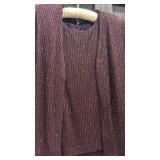 Chicos Dress Hoodie with Pants size L and Formal Dress with Removable Jacket Size 10