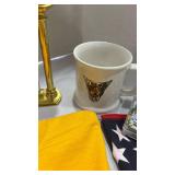 USNA Collection. T Shirt L, Clock, Beanie Bear, Umbrella, Golf Balls, Mug and more