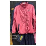 Ashworth Windbreaker L Bottoms M, Lizsgolf Tops L and Two Visors