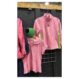 Ashworth Windbreaker L Bottoms M, Lizsgolf Tops L and Two Visors