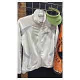 Two Golf Warmup Jackets L XL, Pebble Beach Golf Towel and golf towel