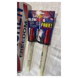 Storage Cubbies, Arizona Tag and Glow Sticks