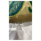 Elegant Peacock Decorative Throw Pillows