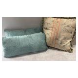 Beaded Throw Pillows Qty 3